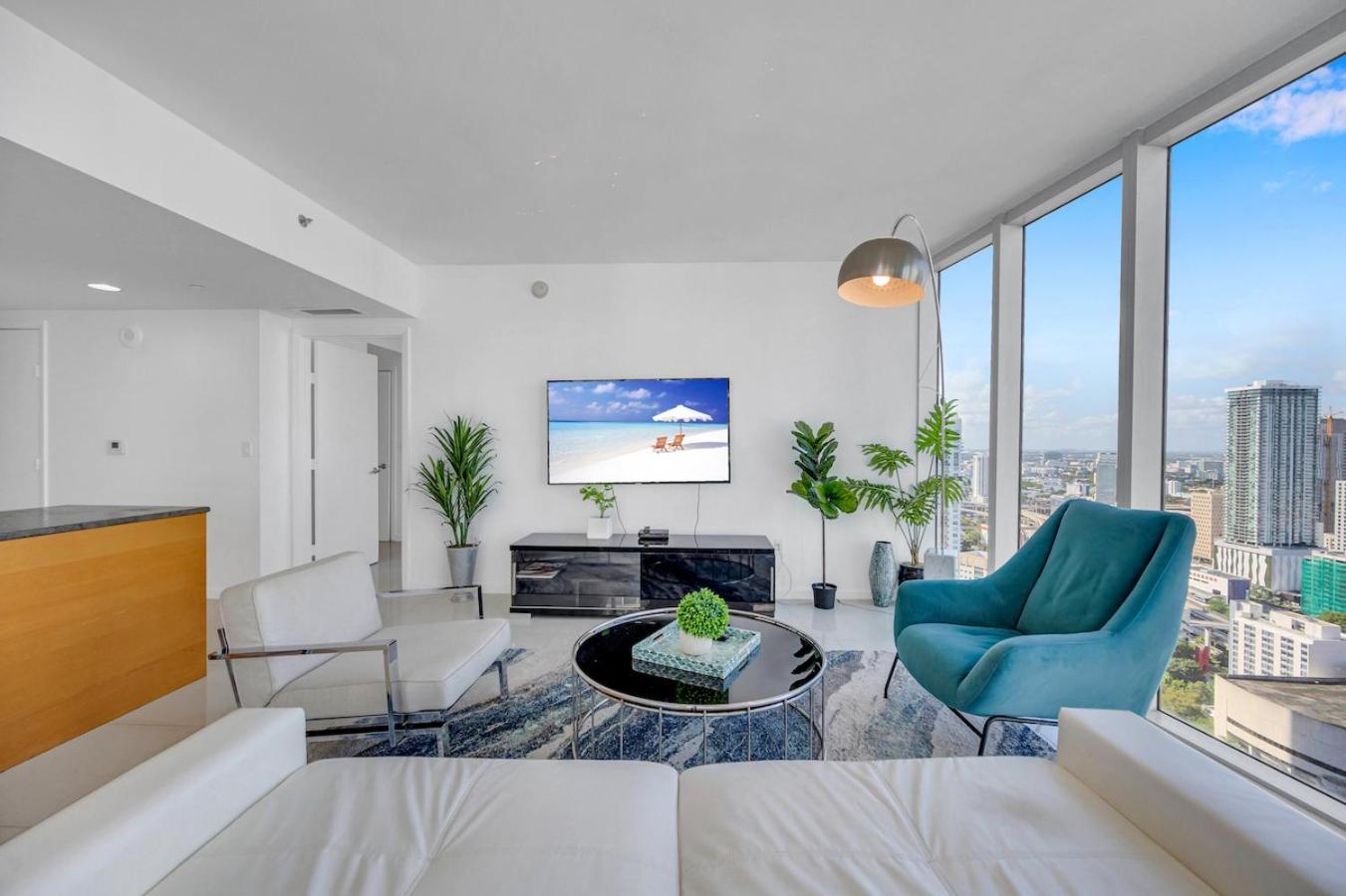 *W Icon Brickell- Luxury 2Br Highrise Corner Condo** Miami Exterior foto